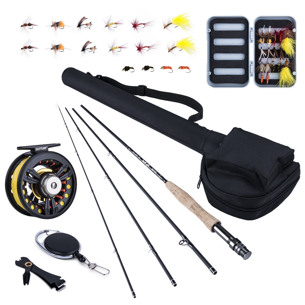 Goture Fly Fishing Rod Combo 5 - огляд і ціна Fishing Line Spooler