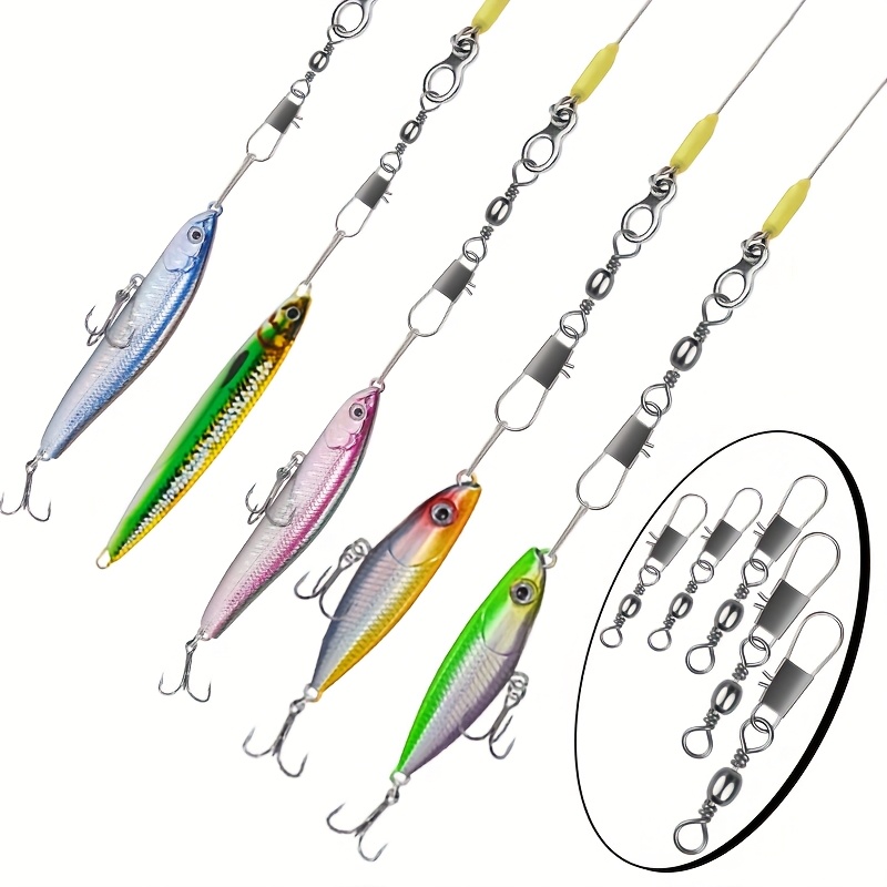 50Pc/box Stainless Steel Swive - огляд і ціна Fishing Line Box